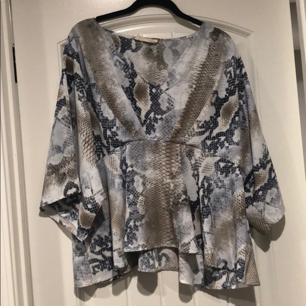 Animal Print Top